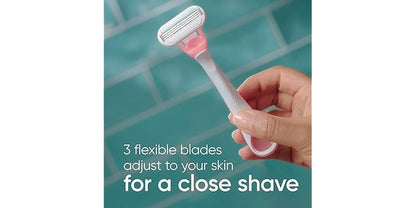 VENUS SIMPLY3 SENSITIVE DSPSBL RAZOR 4CT