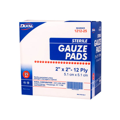 GNP GAUZE PAD 2X2IN STERILE 10CT