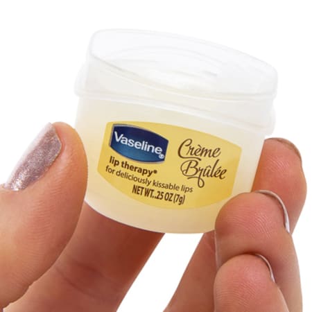 Vaseline Lip Therapy Creme Brulee 0.25oz Jar (8in)Display