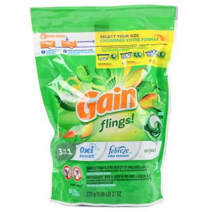 GAIN FLINGS ORIG LNDRY DTRG 4X112CT DS