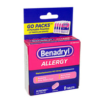BENADRYL ULTRATABS GO PACK