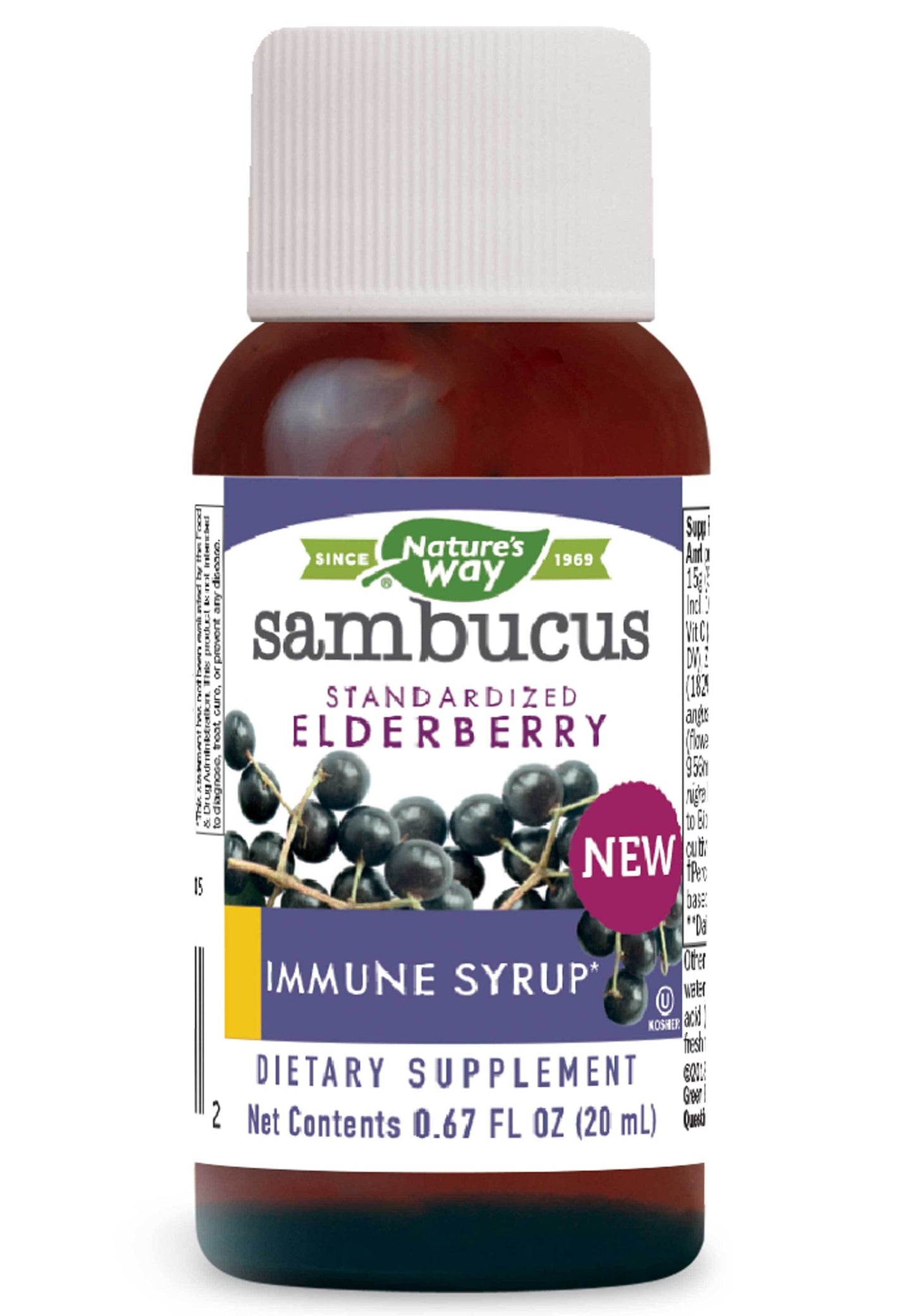 NATURE'S WAY SAMBUCUS SYRUP