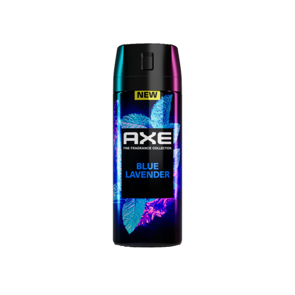 Axe Premium Body Spray Blue Lavender Mint & Amber 4oz