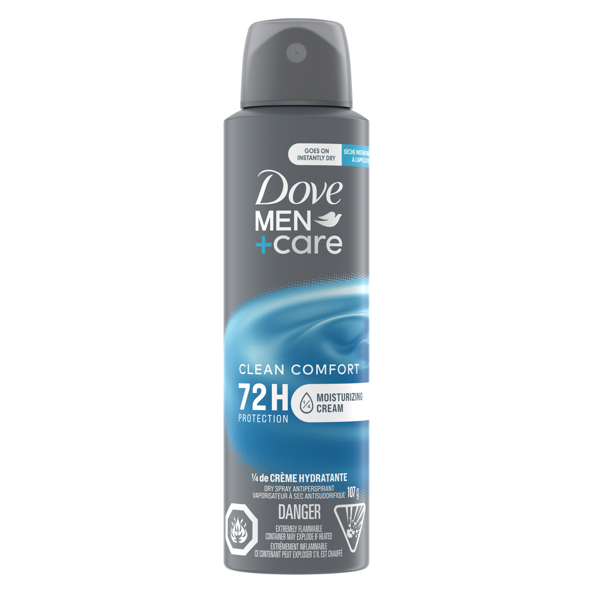 Dove Deodorant 1oz Dry Spray Men+Care Clean Comfort (12in)