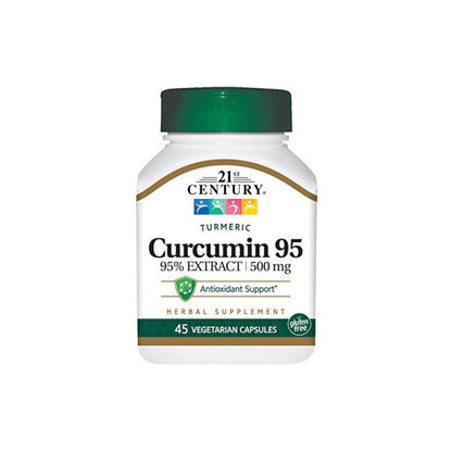 CURCUMIN 95 500MG CAP 45CT 21ST CENT