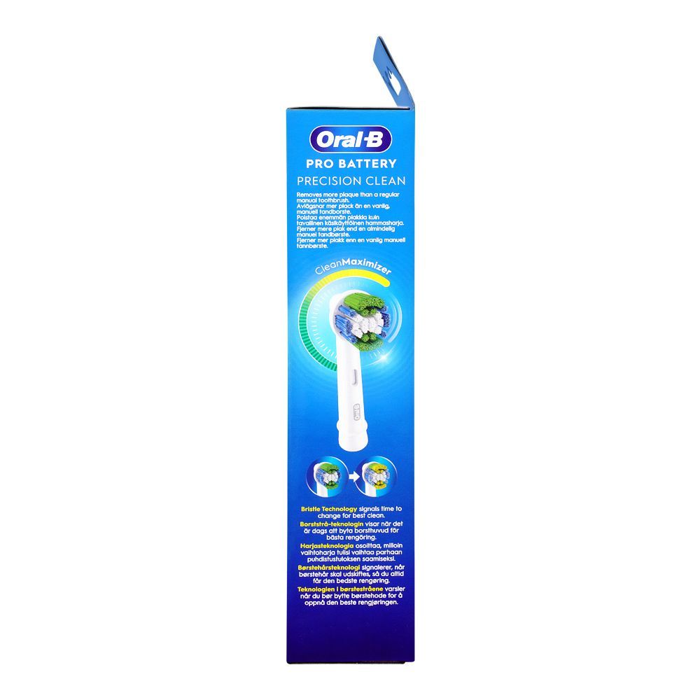 Oral-B Toothbrush Easy Clean White Battery Powered