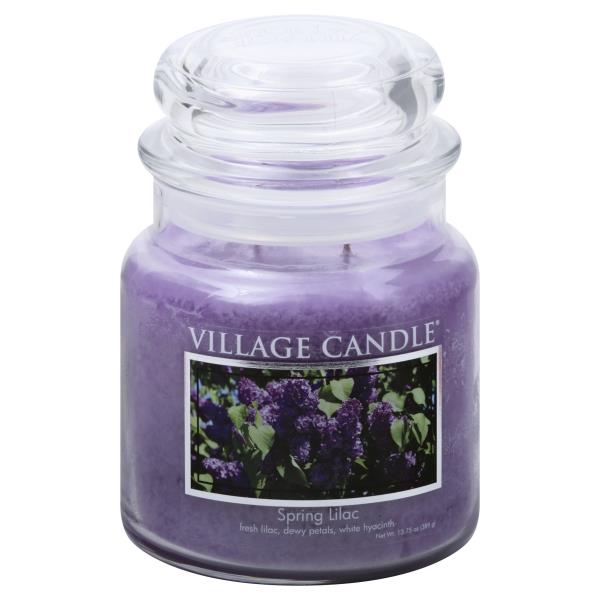 Village Candle Large Apothecary Jar Candle - Spring Lilac