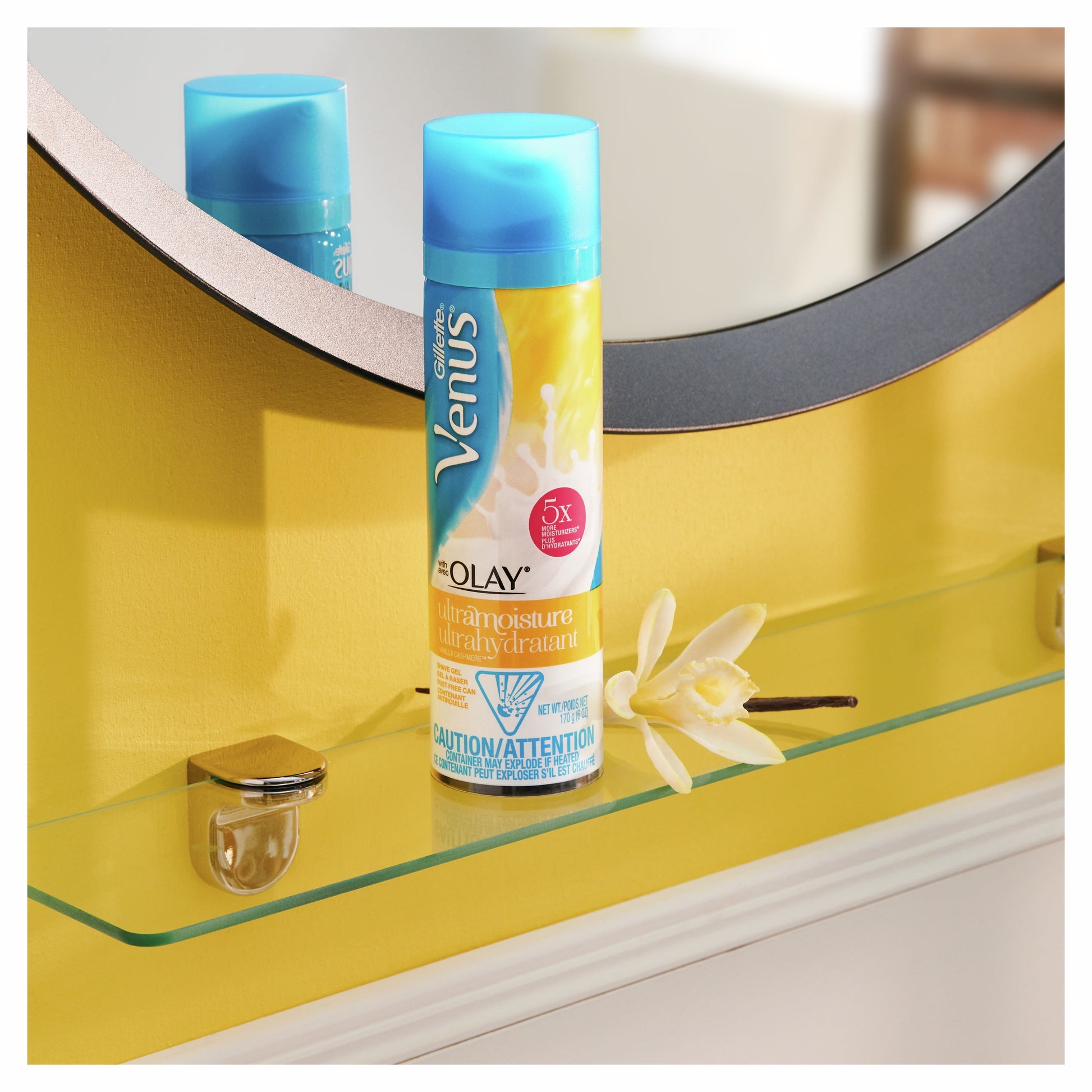 GILLETTE VENUS SHV GEL OLAY CASHMERE 6OZ