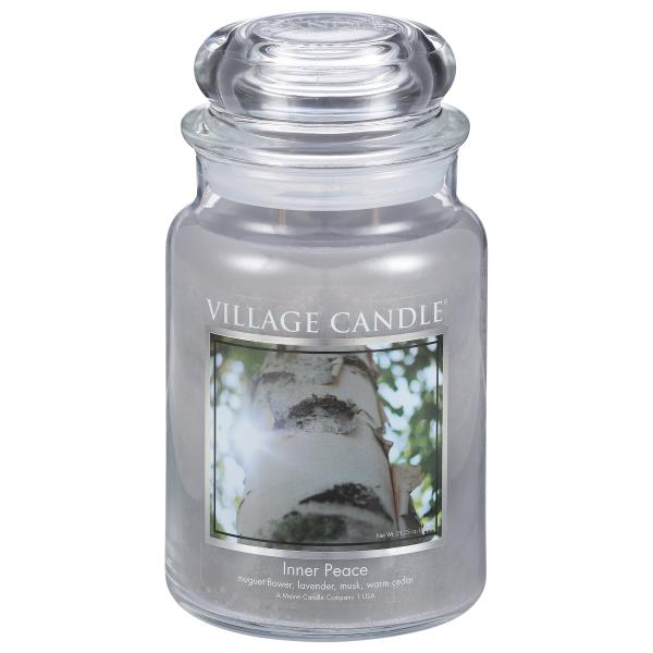 Village Candle Large Apothecary Jar Candle - Inner Peace