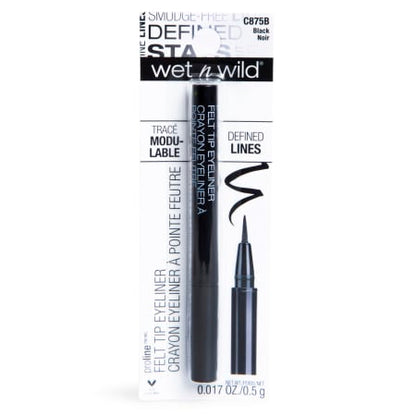 wet n wild ProLine Felt Tip Eyeliner - Black