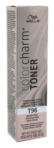 Wella Color Charm Creme Toner #T96 Muted Rose 2oz