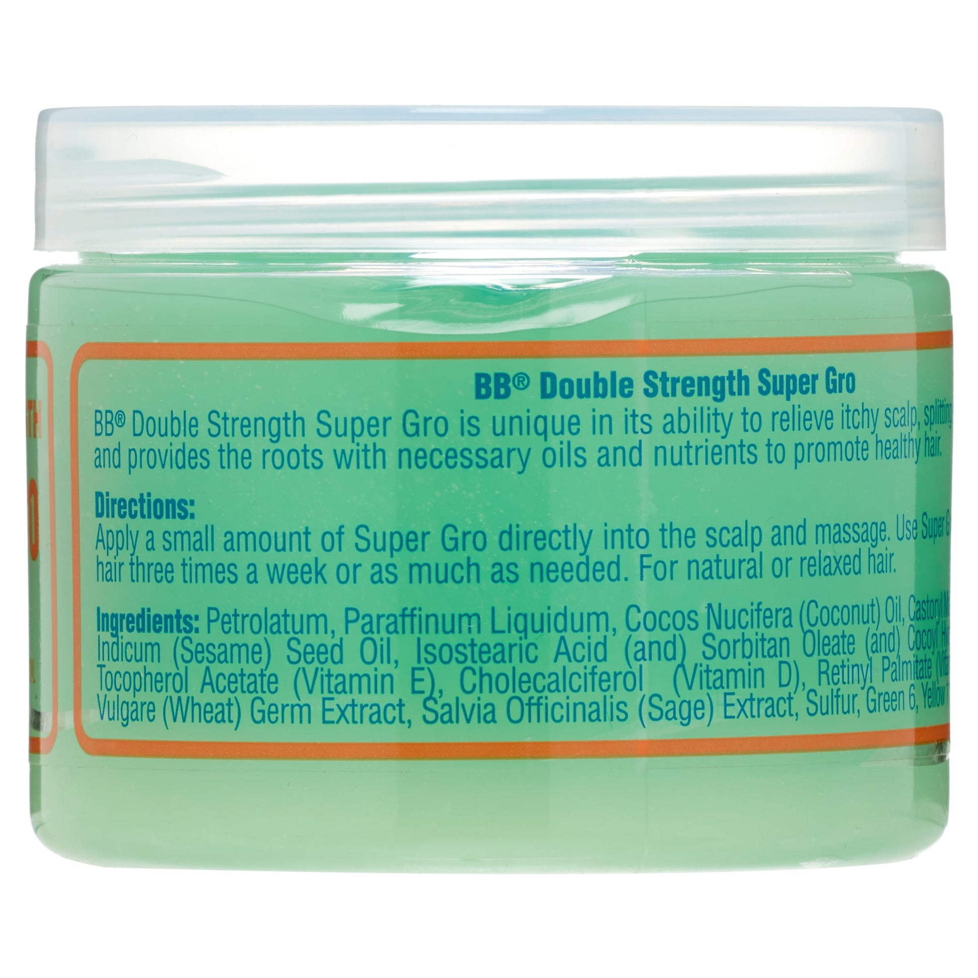 Bronner Bros Double Strength Super Gro with Vitamin E, 6 oz
