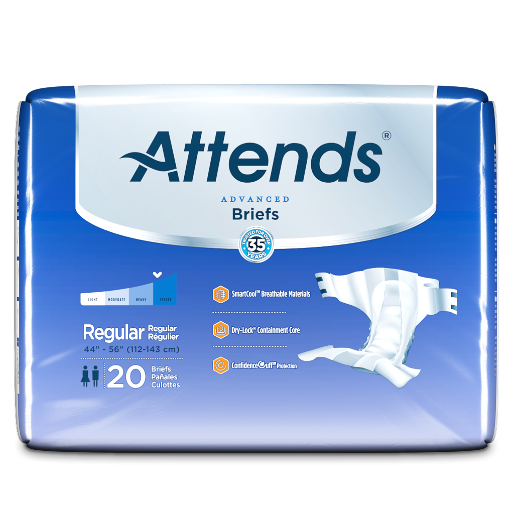 ATTENDS CLASSIC BRIEFS X-LARGE 4X24 CT