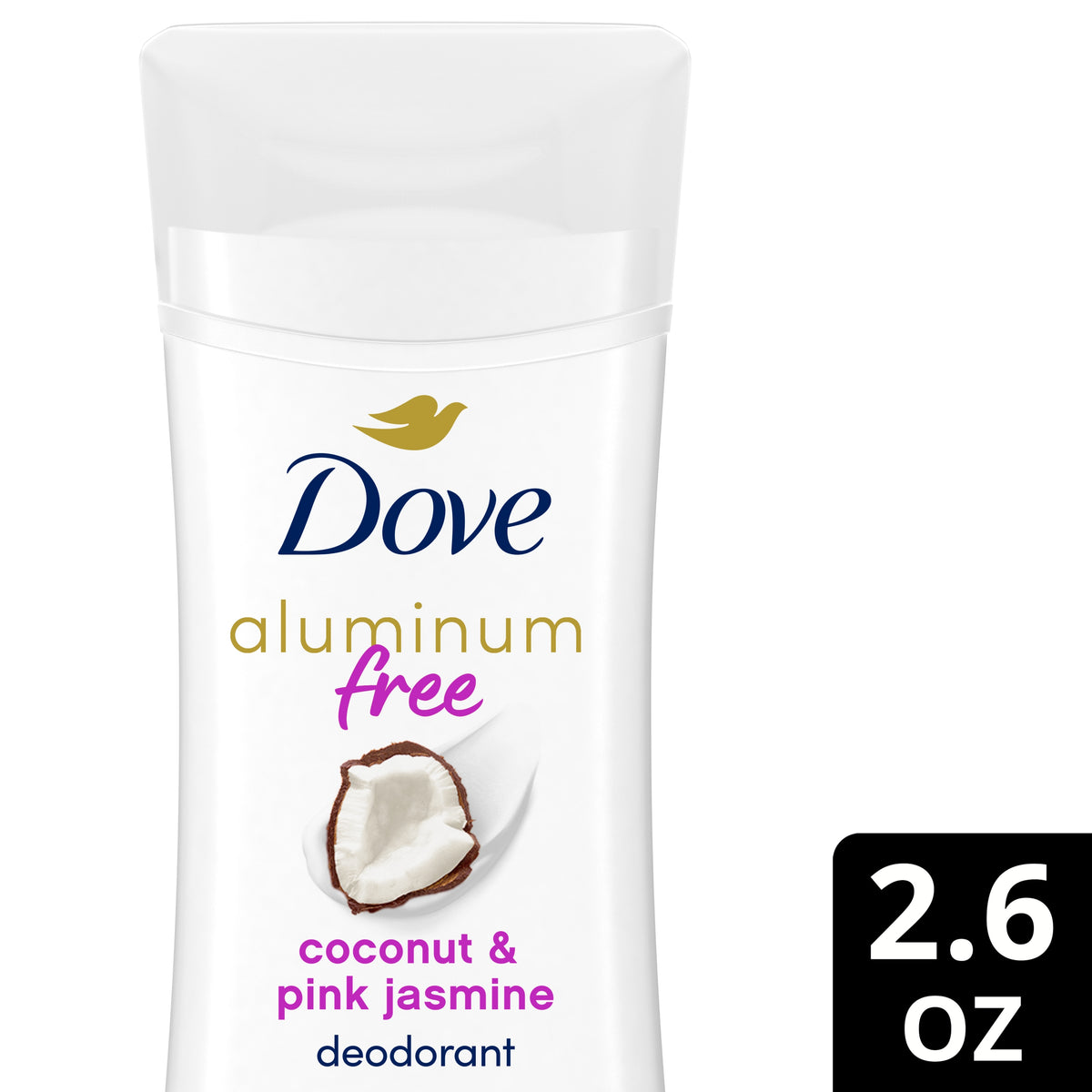 Suave Deodorant 2.6oz Aluminum -Free Rose Petal & Jasmine