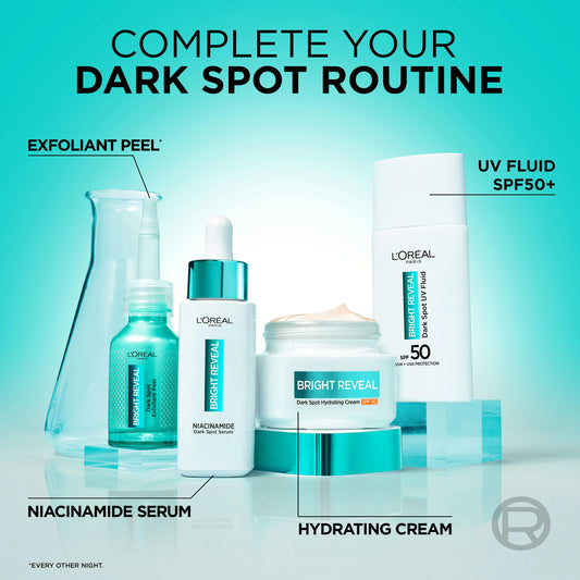 L'ORÉAL PARIS Bright Reveal Dark Spot Exfoliant Peel, 0.84 fl. oz.