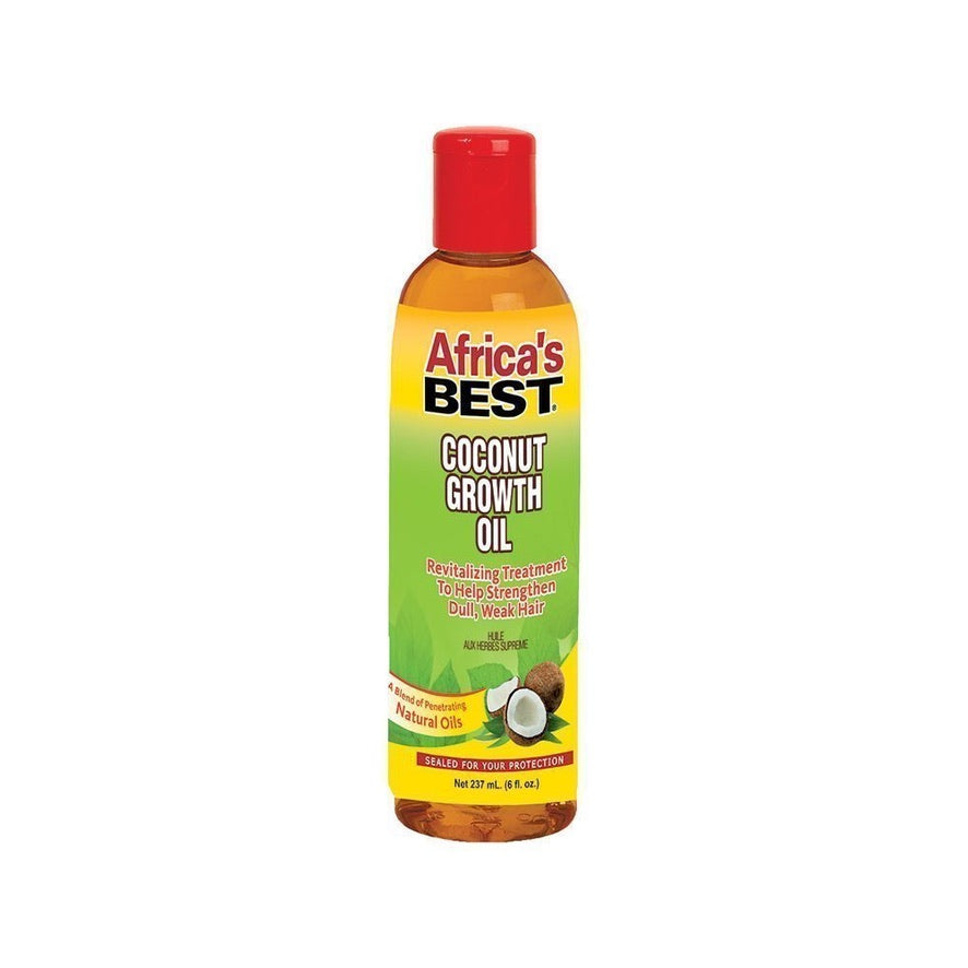 Africas Best Coconut Growth Oil 4oz