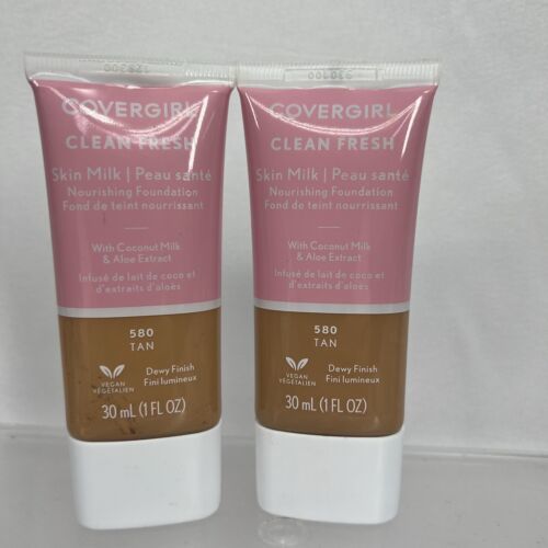 COVERGIRL Clean Fresh Skin Milk Foundation Dewy Finish - 580 Tan