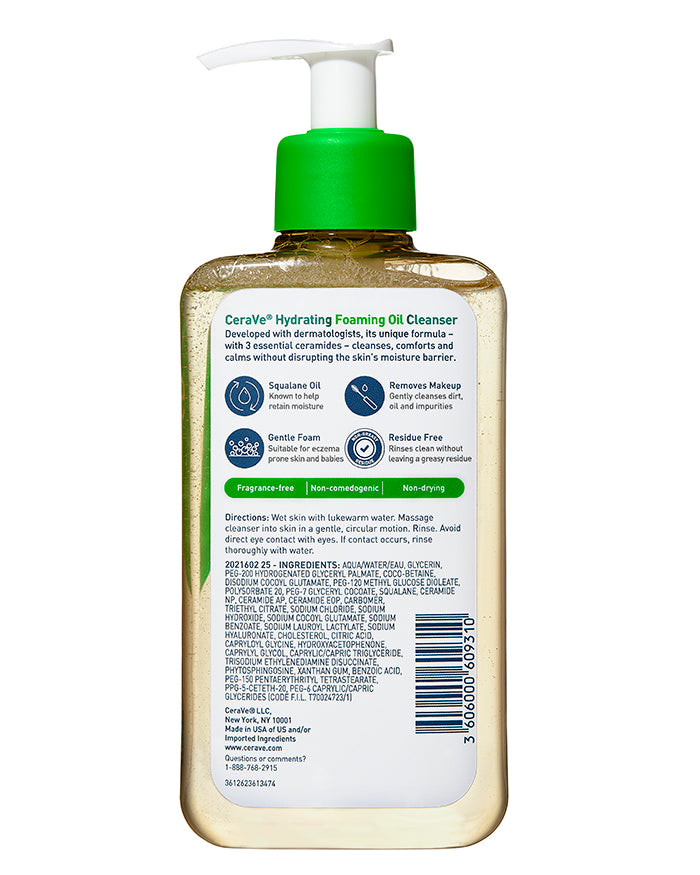 CERAVE HYD FOAMING CLEANSER 16Z