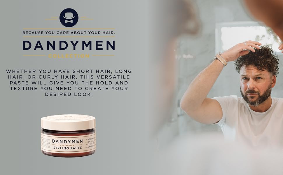 DANDYMEN STYLING PASTE     3.4Z