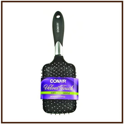 CONAIR Color Pops Detangle & Style Paddle Hair Brush - Pink