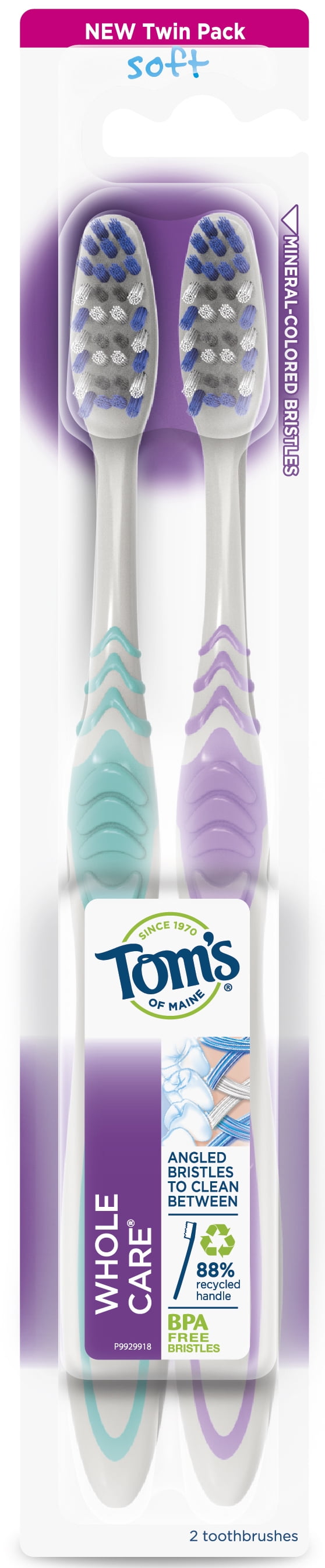 TOM'S OF MAINE TOOTHBRUSH,ADULT,SOFT