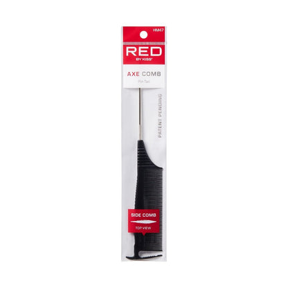 Kiss Red Comb Pin Tail Bone (12in)