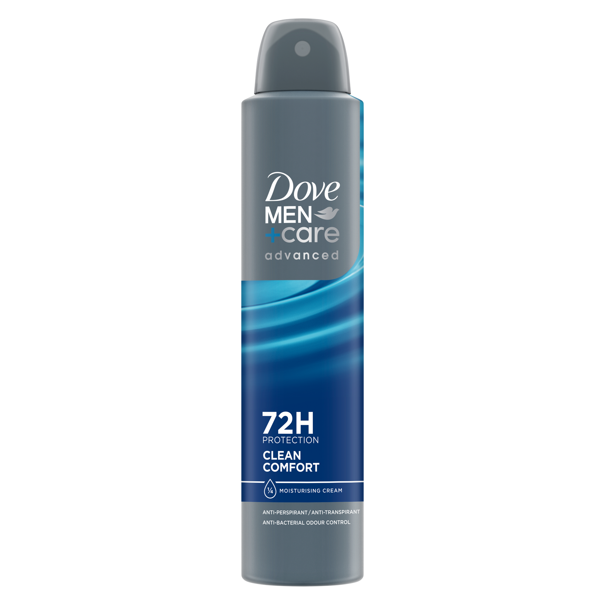 Dove Deodorant 3oz Mens Clean Comfort 1/4 Moisturizer