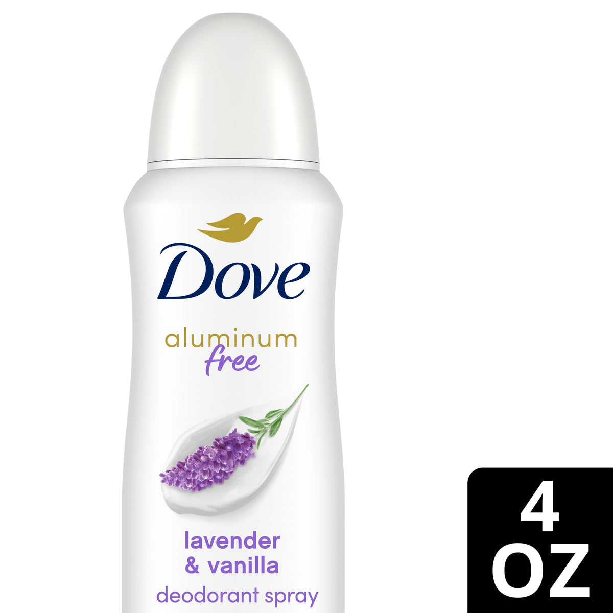 Dove Deodorant 3.8oz Dry Spray Lavender Fresh