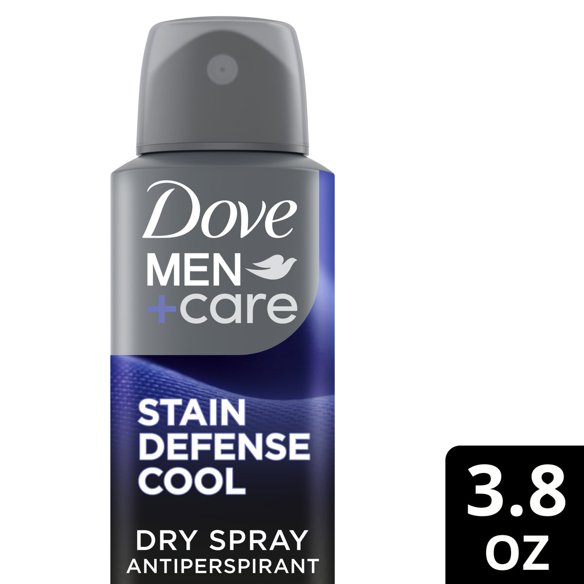 Dove Deodorant 3.8oz Dry Spray Men+Care Stain Defense Clean