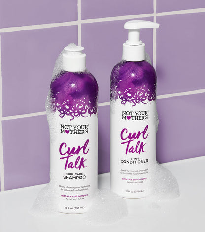 Not Your Mothers Curl Talk Curl Care Shampoo 12oz