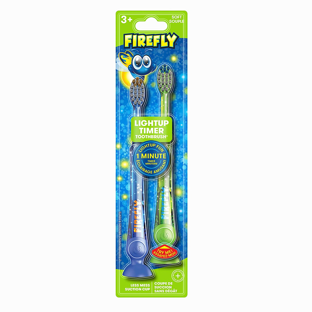 Firefly Toothbrush With Light Up Timer 1 Minute (12in)