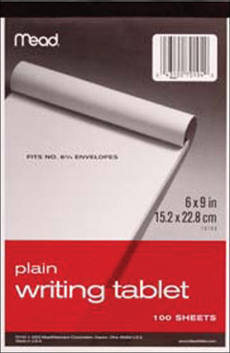 Mead Ruled Writing Tablet, 6" x 9" - 100 Sheets