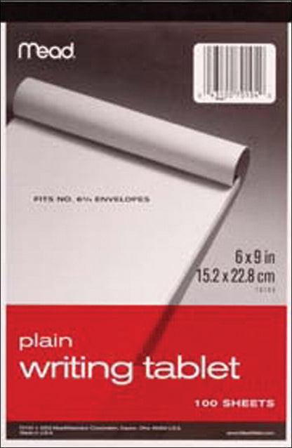 Mead Ruled Writing Tablet, 6" x 9" - 100 Sheets