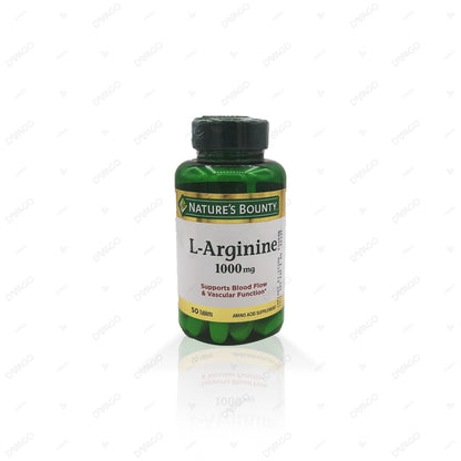 NT L-ARGININE HCL TB 1000MG 50