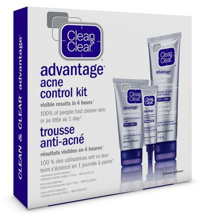CLEAN&CLEAR ACNE CONTROL KIT3p