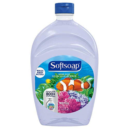 SOFTSOAP AQUARIUM LQ 50OZ REFILL
