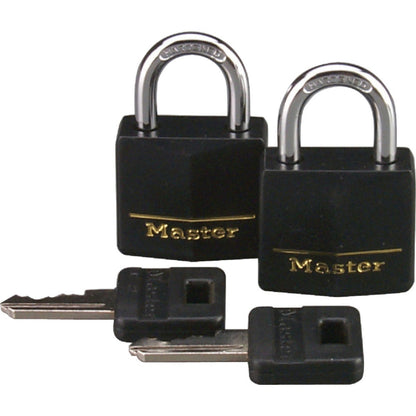 Master Lock Padlock 141D Covered Solid Body Padlock