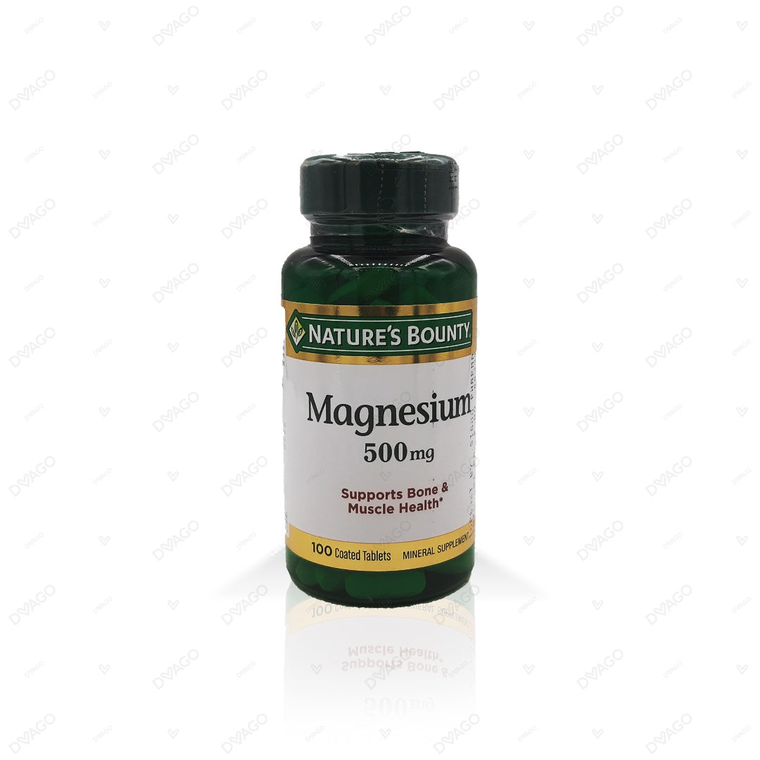 MAGNESIUM OX 500MG TAB 100CT NAT BOUNTY