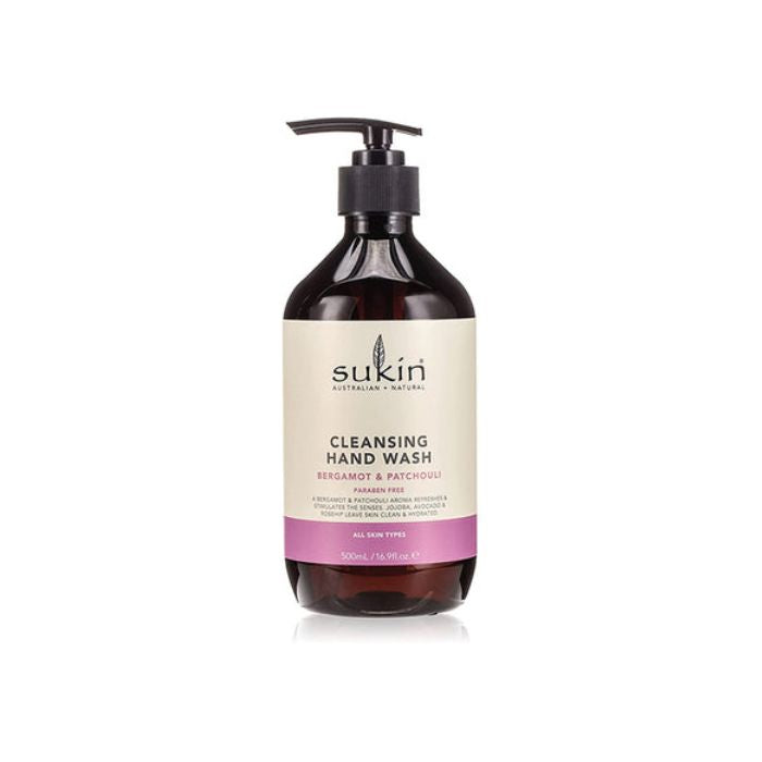 SUKIN BODY WASH,BRGMOT PATCHLI