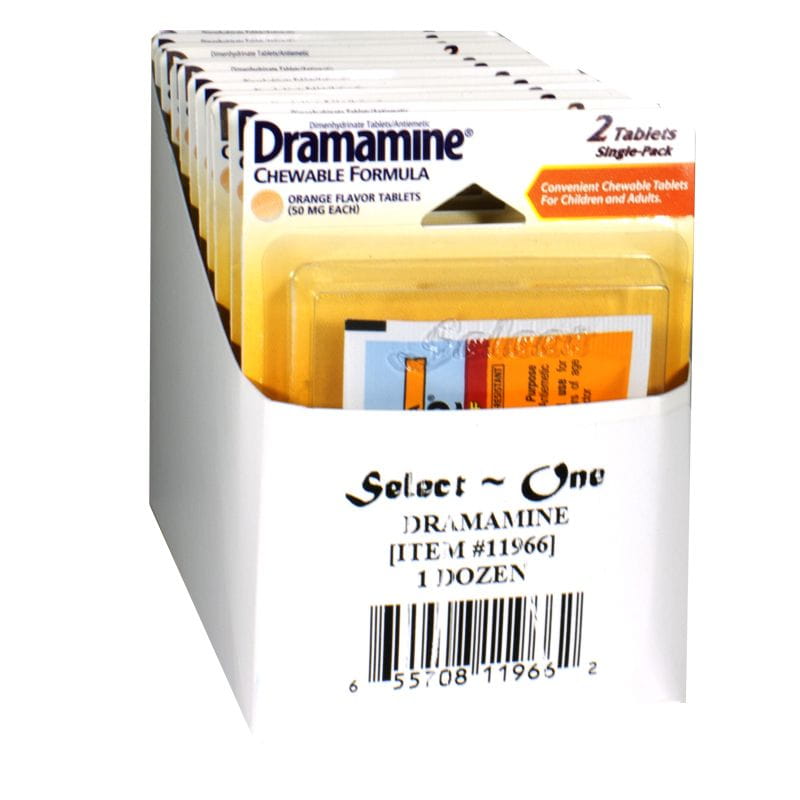 DRAMAMINE MOTION SICKNESS ORIG TAB 12CT