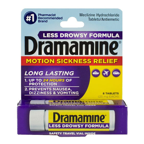GNP MOTION SICKNESS LESS DROWSY TAB 8CT