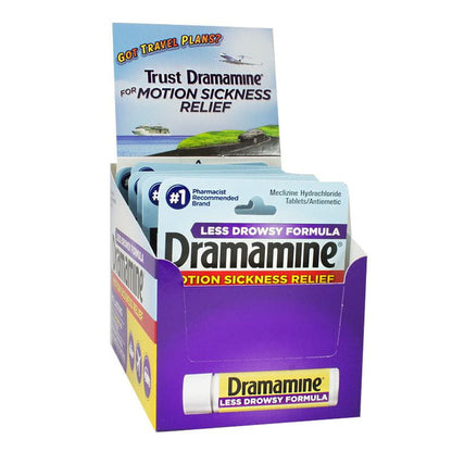 DRAMAMINE LESS DROWSY TABLET 8CT