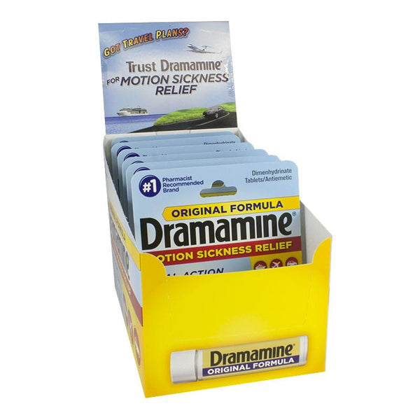 DRAMAMINE MOTION SICKNESS ORIG TAB 12CT