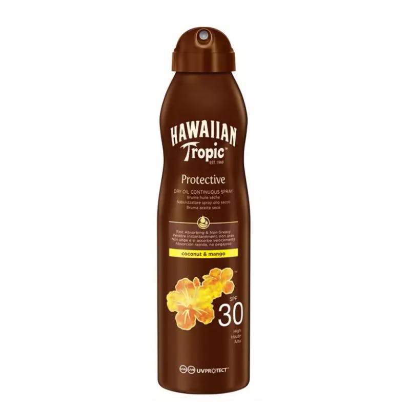 Hawaiian Tropic Spray Spf#30 Dry Oil 5.2oz