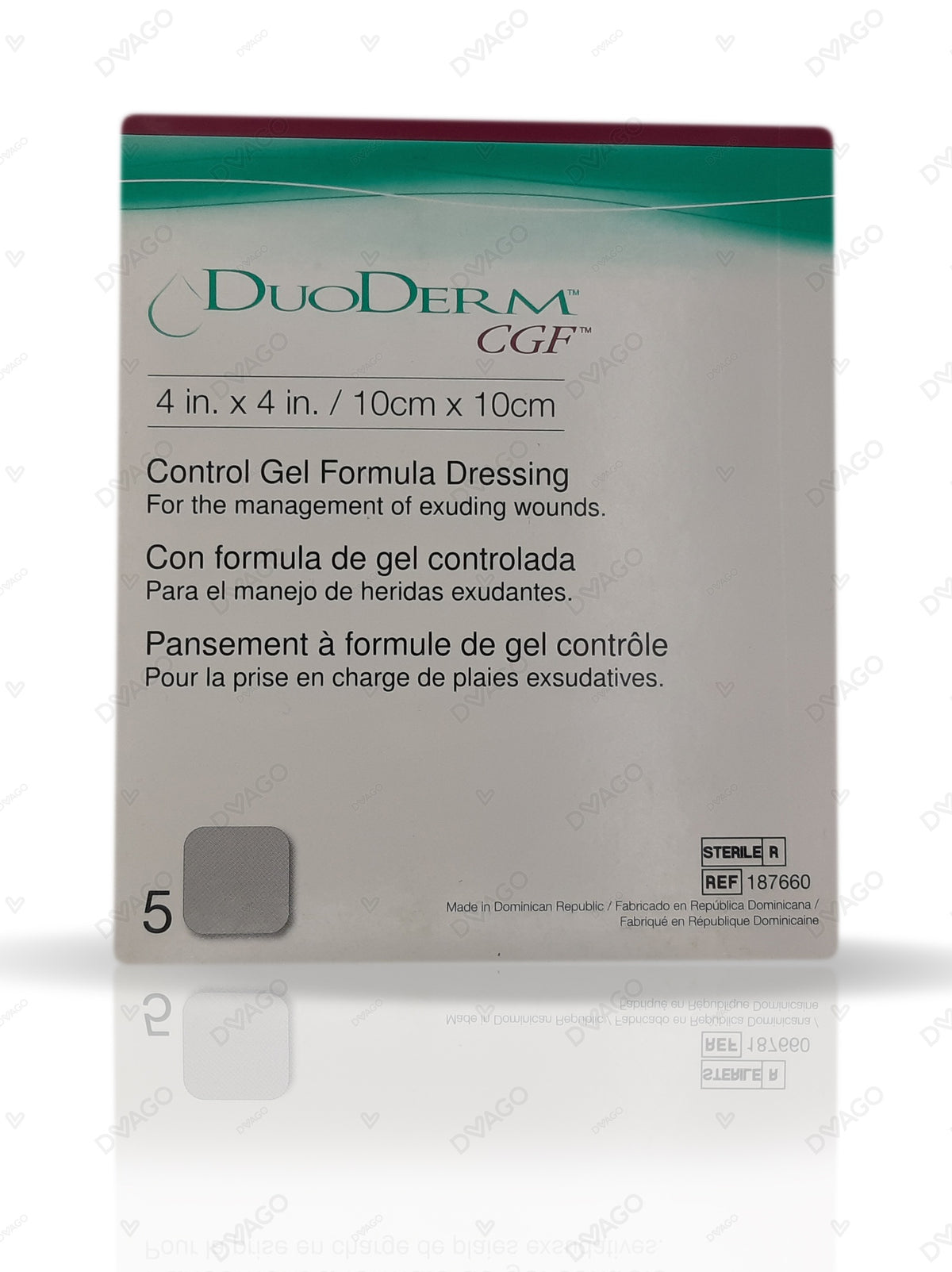 DUODERM CGF DS 2X4N 20 XTHN