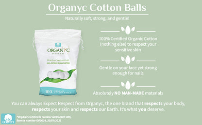 ORGANYC BEAUTY COTTON BALLS
