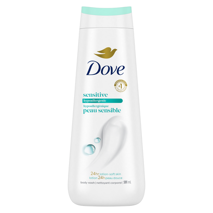 Dove Body Wash 12oz Sensitive Skin Hypoallergenic