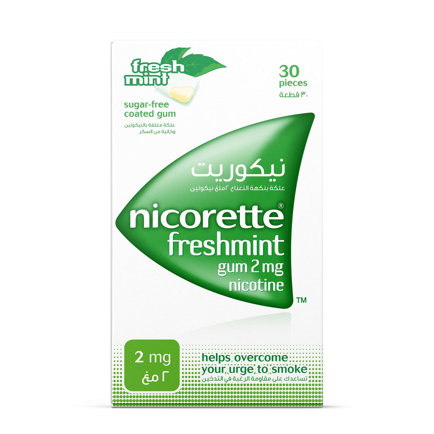 NICORETTE MNT 2 MG GUM 170