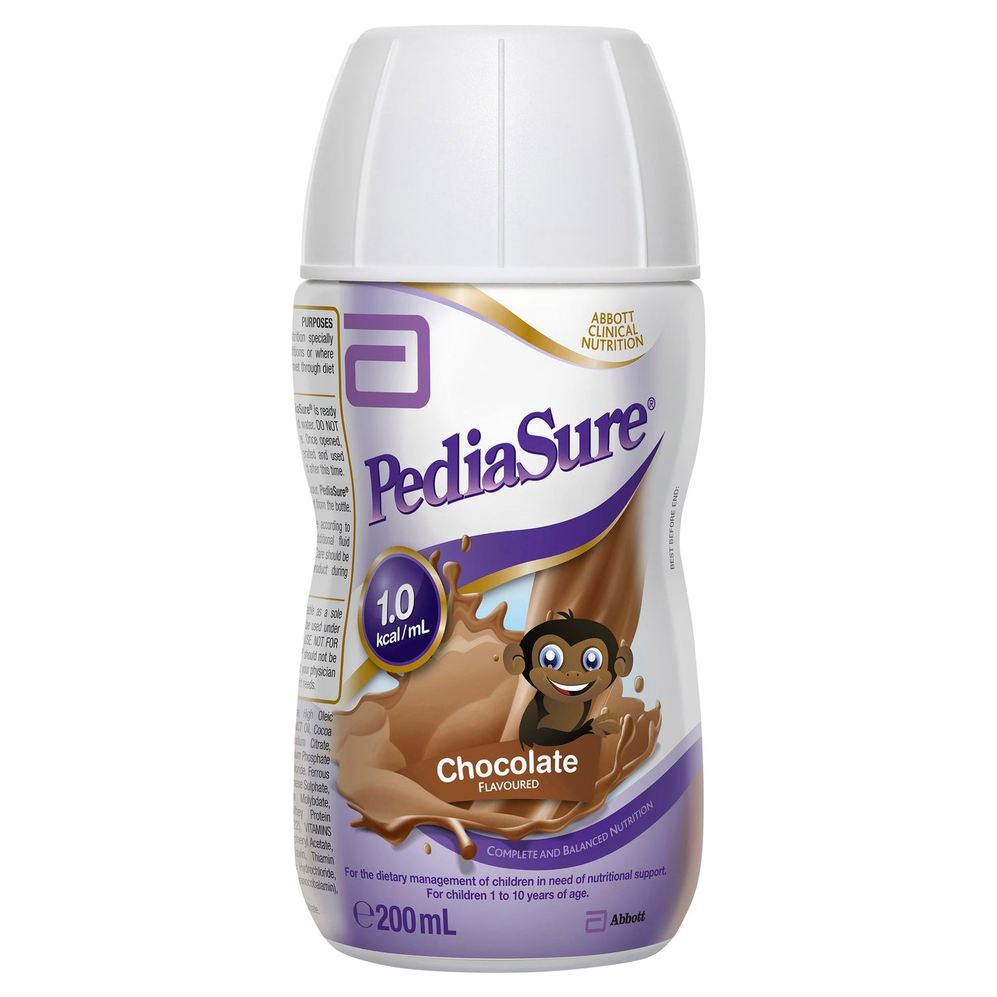 PEDIASURE G/G LQ 6X237ML CHOC RPB