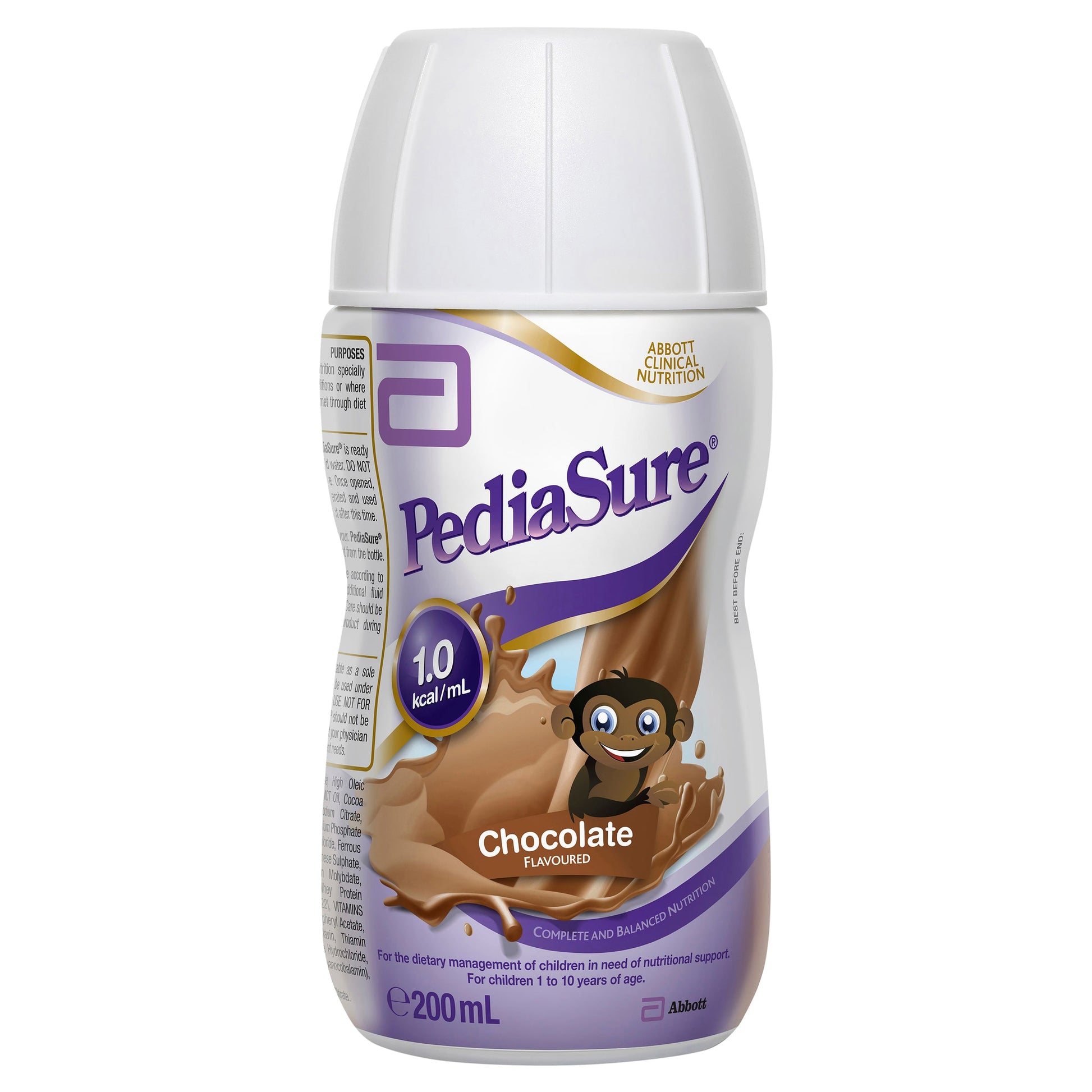 PEDIASURE G/G LQ 6X237ML CHOC RPB